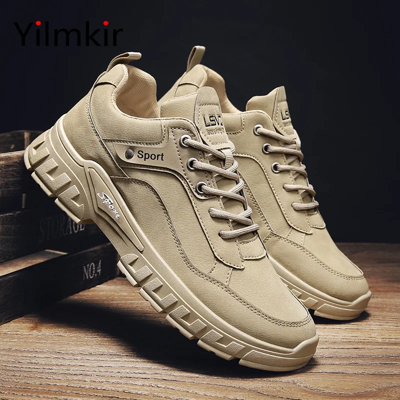 Casual Outdoor All Match High Top Men's Sneakers Simple Non Slip Wear Resistant Flat Boots Fashion Male Breathable Walking Shoes
Casual Outdoor All Match High Top Men's Sneakers Simple Non Slip Wear Resistant Flat Boots Fashion Male Breathable Walking Shoes