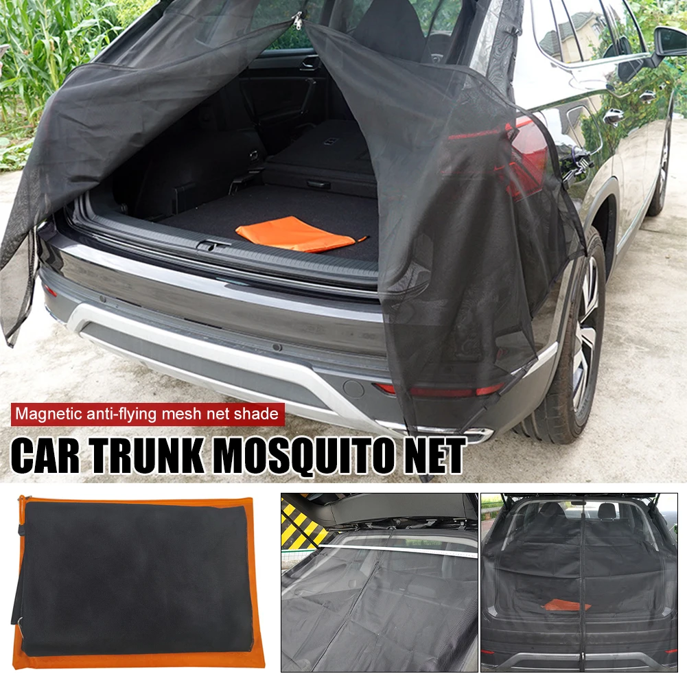 Car Anti-Mosquito Anti-Flying Insects Curtain Trunk Sunshade Cover Mesh Camping UV Protection for SUV MPV Camping Self-Drive
Car Anti-Mosquito Anti-Flying Insects Curtain Trunk Sunshade Cover Mesh Camping UV Protection for SUV MPV Camping Self-Drive