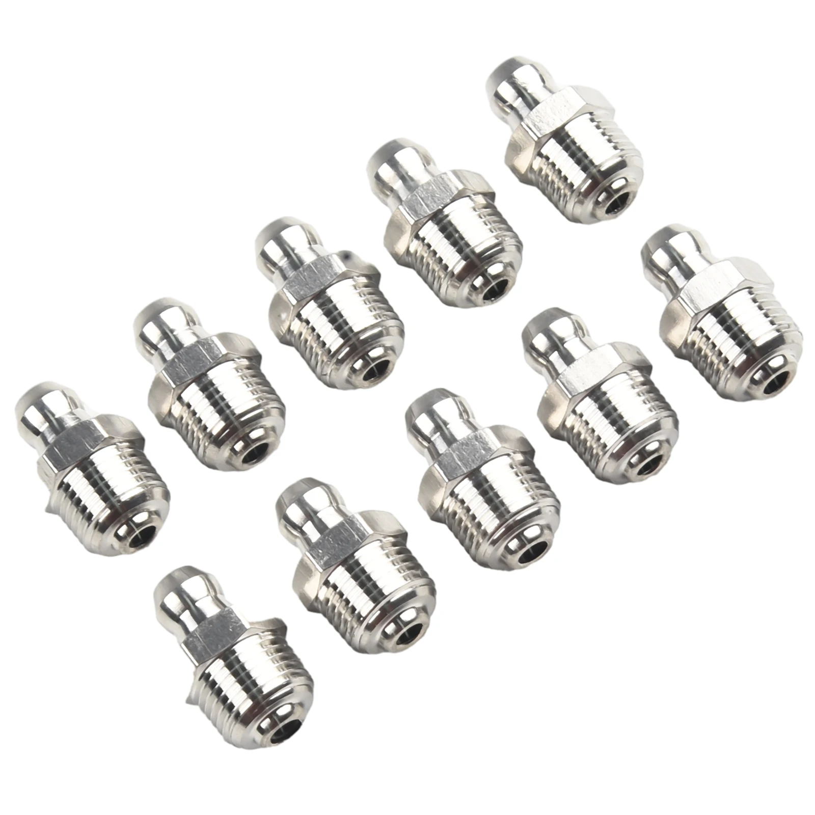Durable Straight Hydraulic Grease Fitting M10 x 1mm Thread 10 Piece Set Suitable for Various Mechanical Systems
Durable Straight Hydraulic Grease Fitting M10 x 1mm Thread 10 Piece Set Suitable for Various Mechanical Systems
