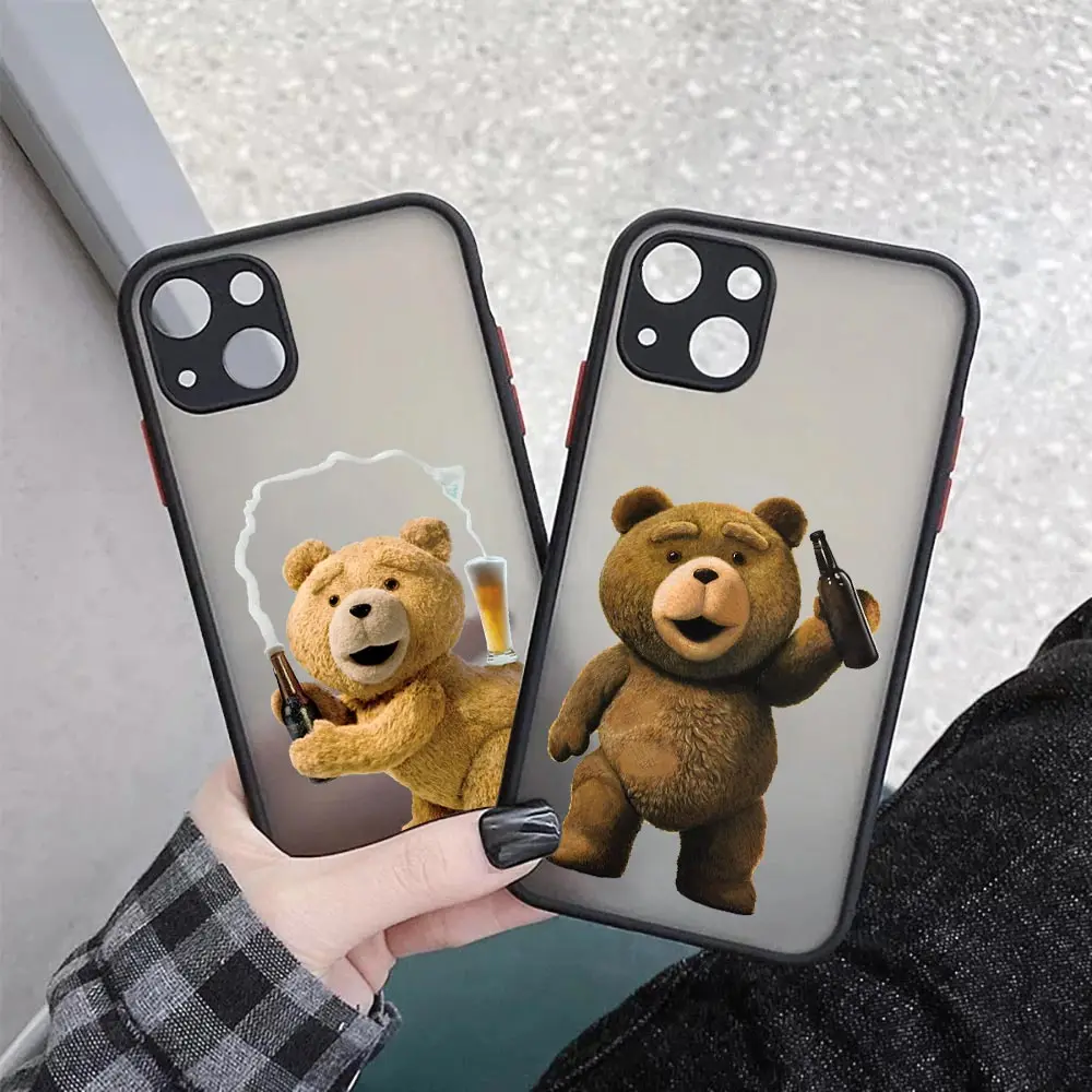 Naughty T-Teddy Bear Couple Mascot Cartoon Phone Case For Apple iPhone14 13 12 11 Pro Max Mini XR X XS 8 7 SE Plus Max 5G Cover
Naughty T-Teddy Bear Couple Mascot Cartoon Phone Case For Apple iPhone14 13 12 11 Pro Max Mini XR X XS 8 7 SE Plus Max 5G Cover