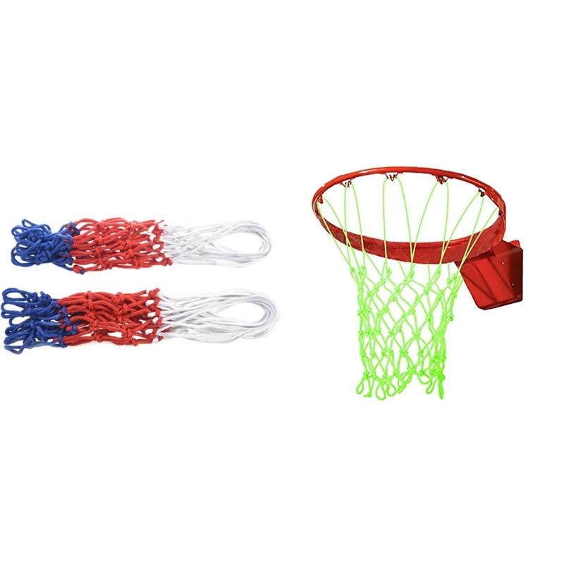 3 Pcs Basketball Net Game Basketball Sport Nylon Hoop Goal Rim Mesh Net High Mesh Net-1 Pcs 50Cm & 2 Pcs 45Cm
3 Pcs Basketball Net Game Basketball Sport Nylon Hoop Goal Rim Mesh Net High Mesh Net-1 Pcs 50Cm & 2 Pcs 45Cm