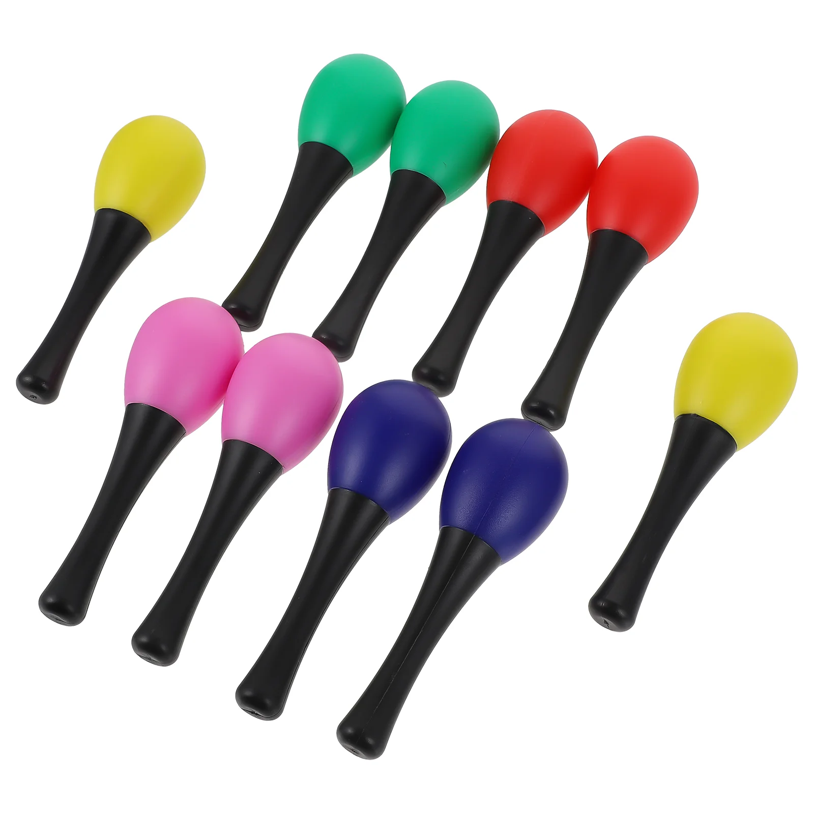 10 Pcs Hand Bell Orff Maraca Preschool New Baby Gifts Plastic Maracas Creative Sand Hammers
10 Pcs Hand Bell Orff Maraca Preschool New Baby Gifts Plastic Maracas Creative Sand Hammers