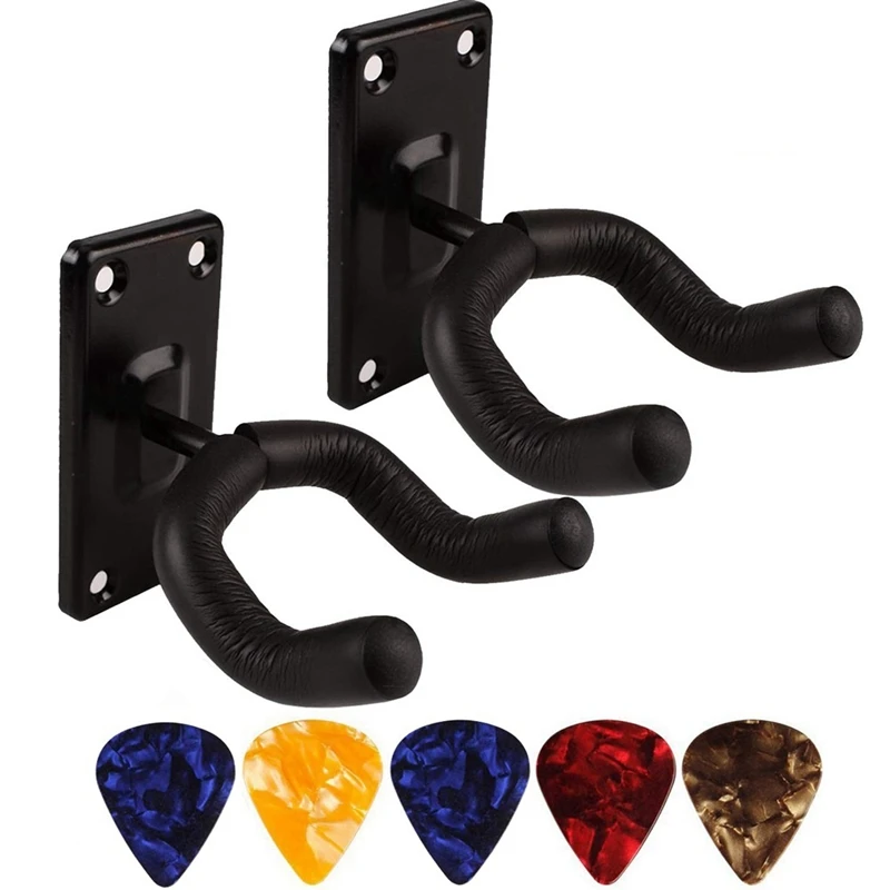 Guitar Hanger Hook Wall Mount Non-Slip Holder Stand For Guitar Ukulele Violin Bass Guitar Instrument Accessories
Guitar Hanger Hook Wall Mount Non-Slip Holder Stand For Guitar Ukulele Violin Bass Guitar Instrument Accessories