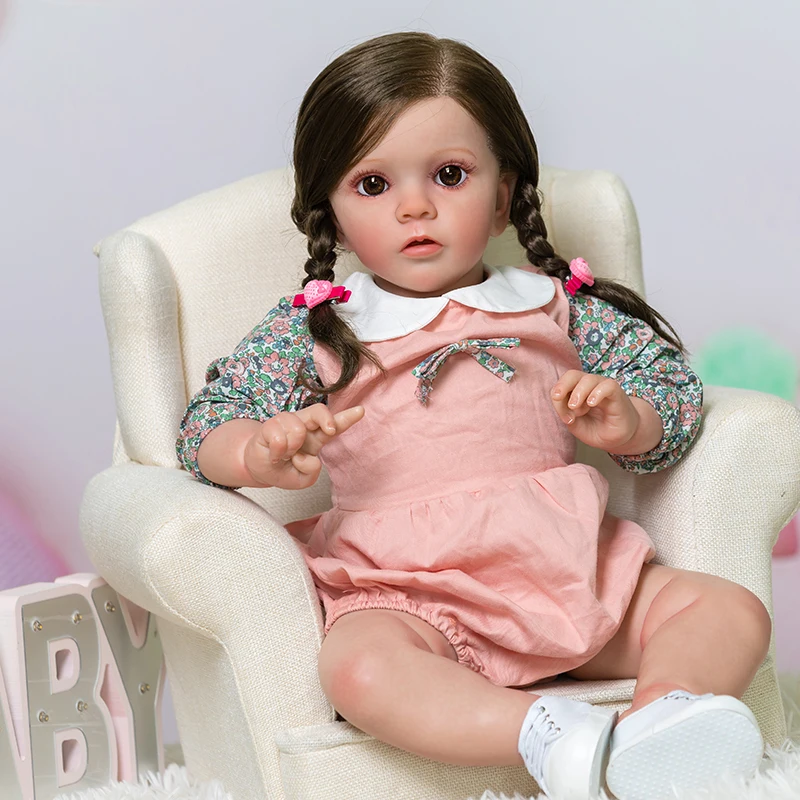 60CM Reborn Toddler Girl Doll Missy Real Picture 3D Skin Multiple Layers Painting High Quality Collectible Art Doll
60CM Reborn Toddler Girl Doll Missy Real Picture 3D Skin Multiple Layers Painting High Quality Collectible Art Doll