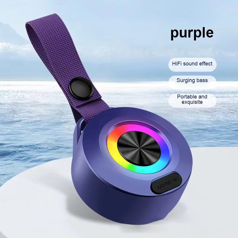 Mini Audio Portable Bluetooth Speaker Creative New Outdoor Speaker Headphone Accessories For Xiaomi Huawei Colorful Light
Mini Audio Portable Bluetooth Speaker Creative New Outdoor Speaker Headphone Accessories For Xiaomi Huawei Colorful Light