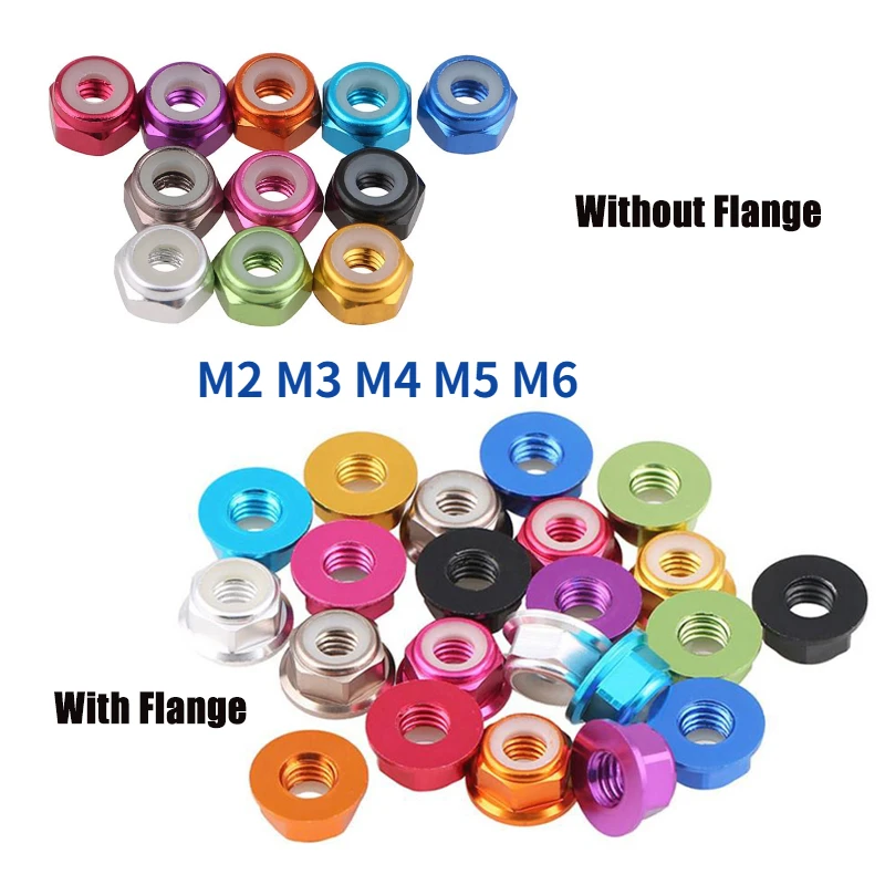 M2 M3 M4 M5 M6 10Pcs Aluminum Alloy Flange/Nylon Anti-loose Nut Insert Lock Nut Aluminum Alloy Nylon Lock Nut High Quality
M2 M3 M4 M5 M6 10Pcs Aluminum Alloy Flange/Nylon Anti-loose Nut Insert Lock Nut Aluminum Alloy Nylon Lock Nut High Quality
