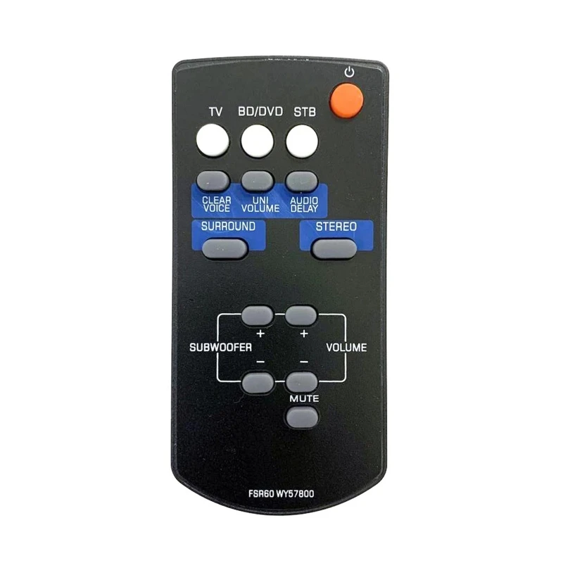 Replacement Audio Player Home Media Useful Audio Remote Control For JFSR60 WY57800 Soundbar Player Music Systems Control
Replacement Audio Player Home Media Useful Audio Remote Control For JFSR60 WY57800 Soundbar Player Music Systems Control