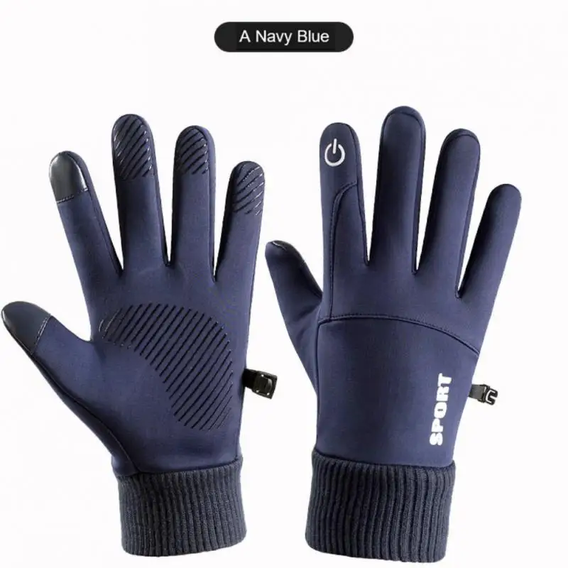 

Новые лыжные перчатки с подкладкой полностью закрытыми пальцами теплые спортивные велосипедные походные водонепроницаемые противоскользящие ветрозащитные лыжные перчатки для сенсорных экранов