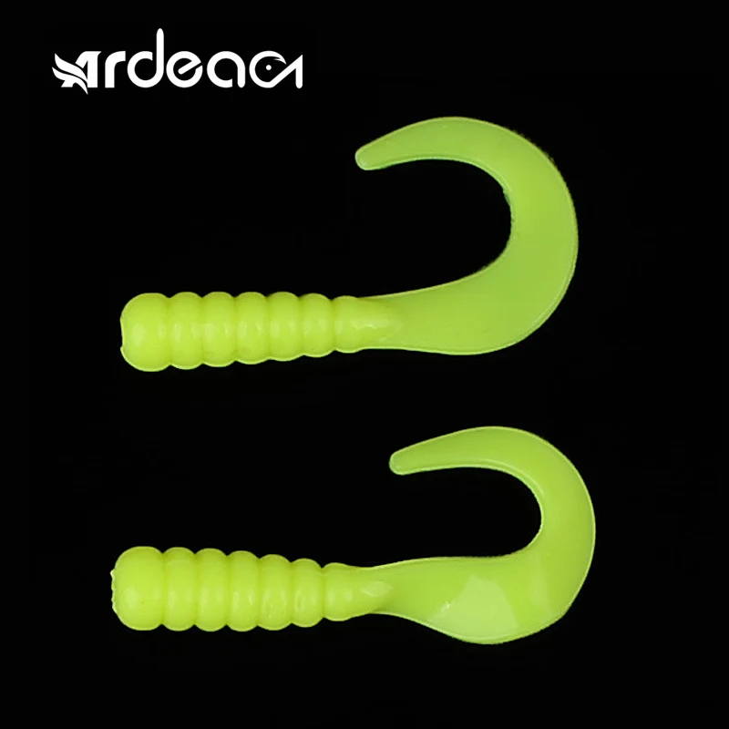 ARDEA Curly Worm Soft Lure 40mm0.9g 10Pcs Curved Tail Silicone Bait Artificial Rubber Jigging Lures Bass Leurre Souple
ARDEA Curly Worm Soft Lure 40mm0.9g 10Pcs Curved Tail Silicone Bait Artificial Rubber Jigging Lures Bass Leurre Souple