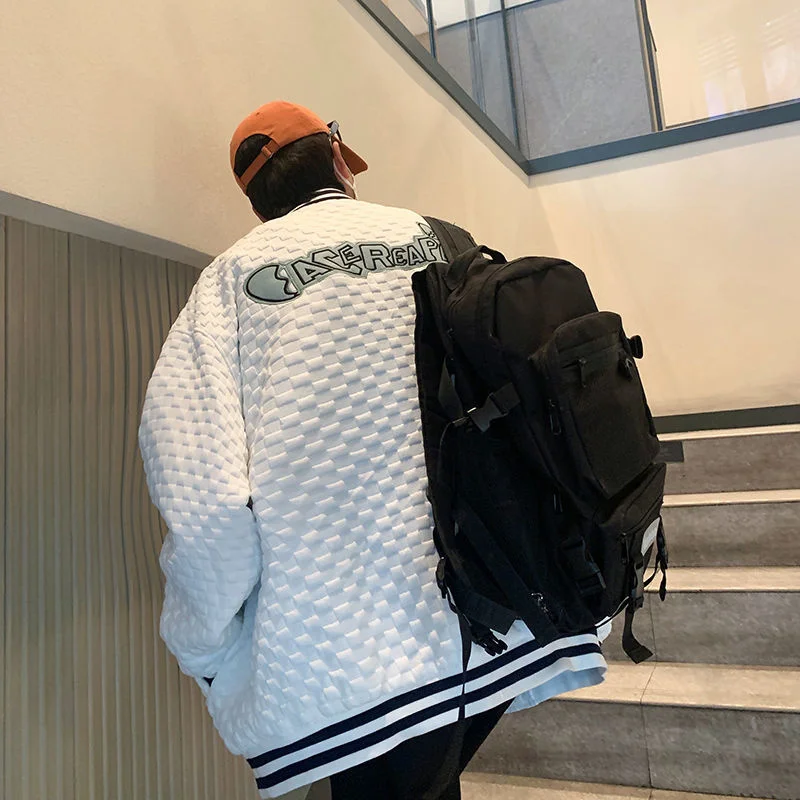 Privathinker Korean Style Baseball Jackets Letter Embroidery Large Size Hip Hop Streetwear Coat Harajuku Outerwear Male Clothing
Privathinker Korean Style Baseball Jackets Letter Embroidery Large Size Hip Hop Streetwear Coat Harajuku Outerwear Male Clothing