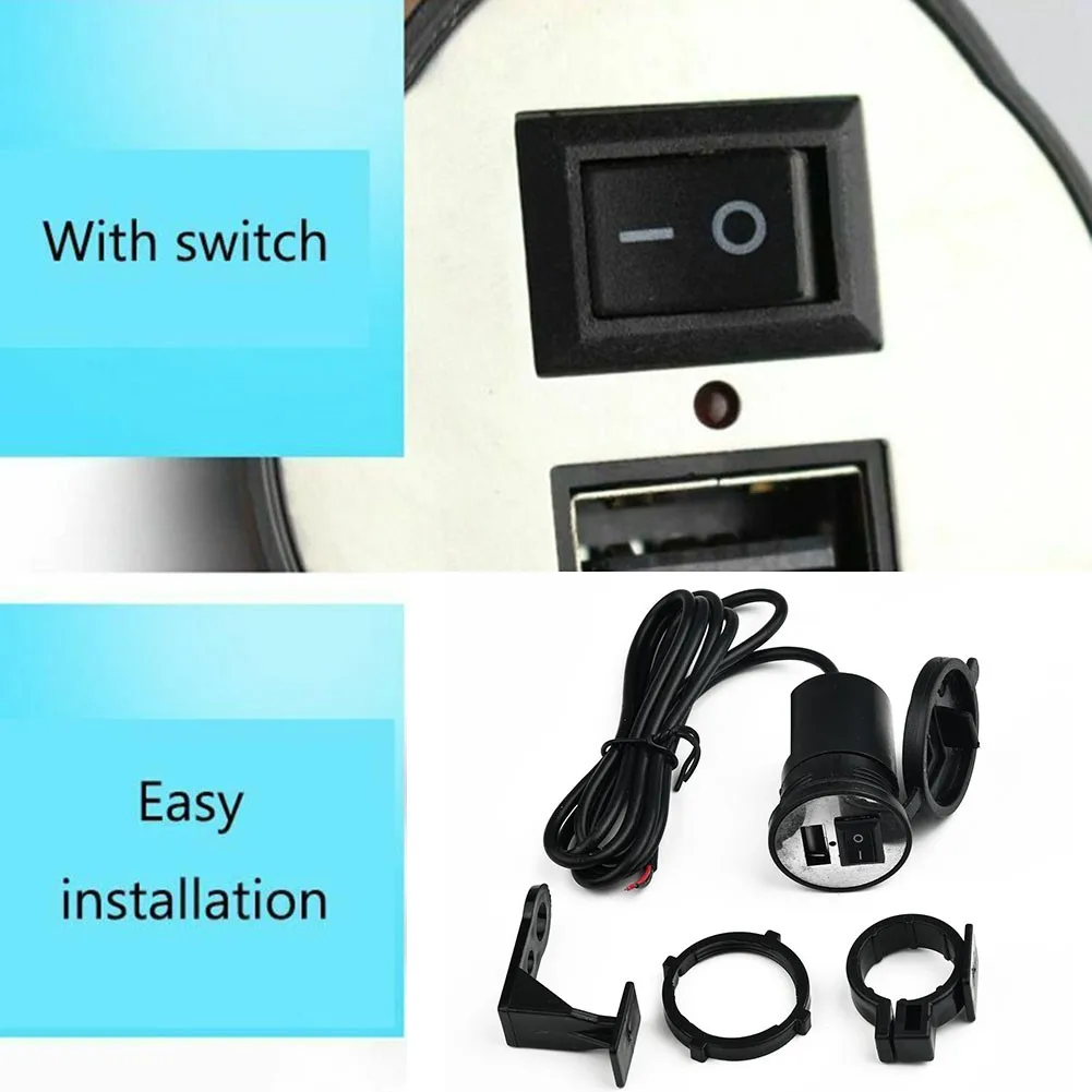 Waterproof Motorcycle charger Universal Fast Charging Replacement USB Accessories Electric Vehicle Mobile Phone New
Waterproof Motorcycle charger Universal Fast Charging Replacement USB Accessories Electric Vehicle Mobile Phone New
