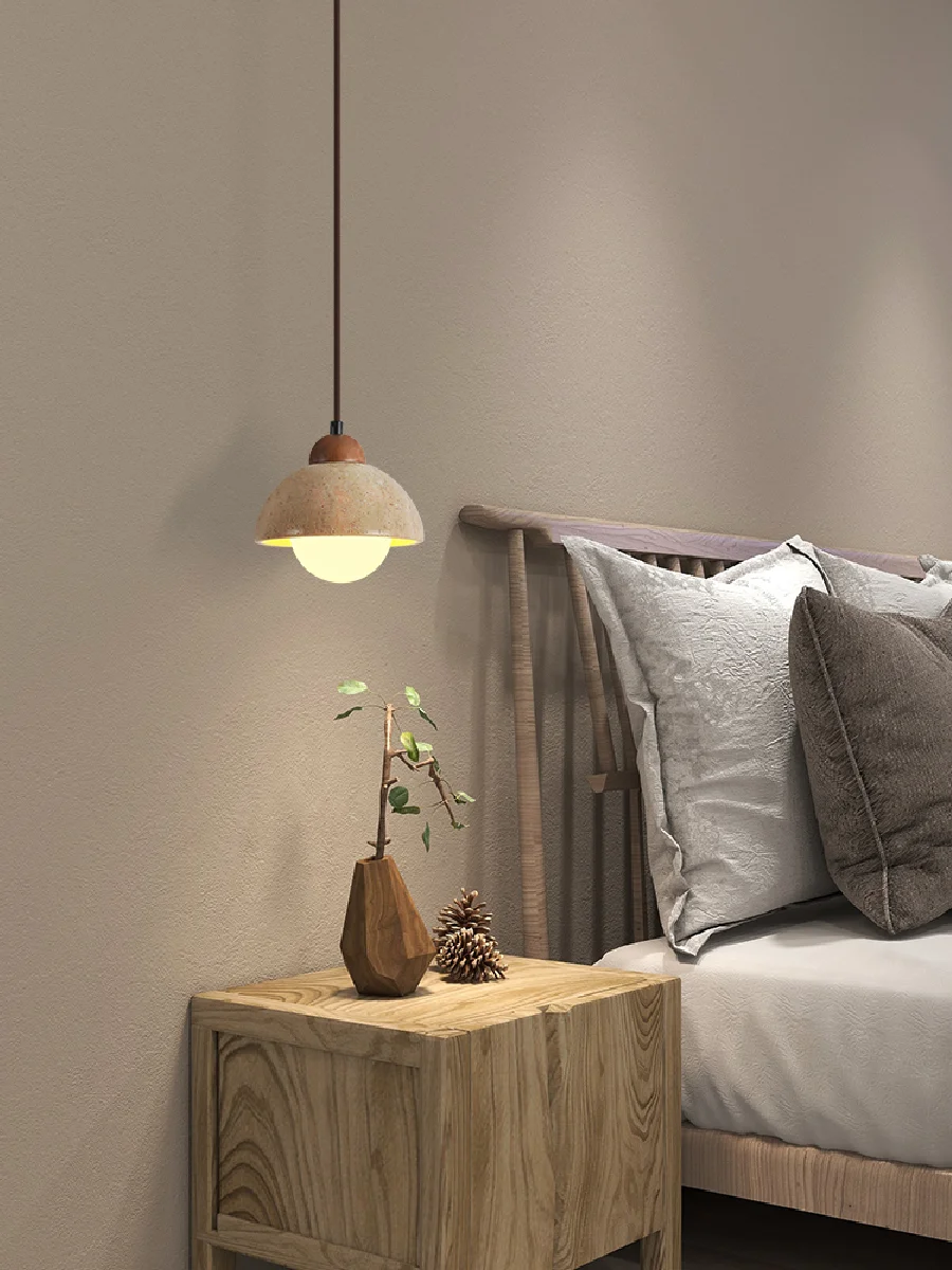 Japanese style bedroom bed head chandelier retro Nordic home stay designer minimalist restaurant small chandelier
Japanese style bedroom bed head chandelier retro Nordic home stay designer minimalist restaurant small chandelier