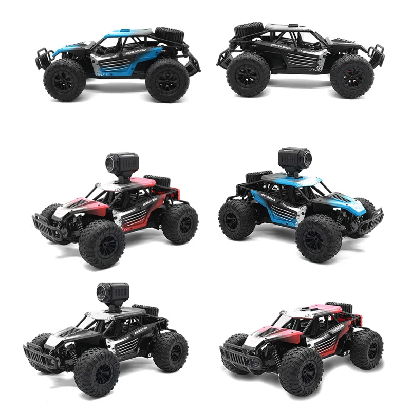 

25KM/H 2.4G Electric High Speed Racing RC Car With Wifi FPV 720P Camera HD 1:18 Radio Remote Control Climb Off-Road Buggy Trucks