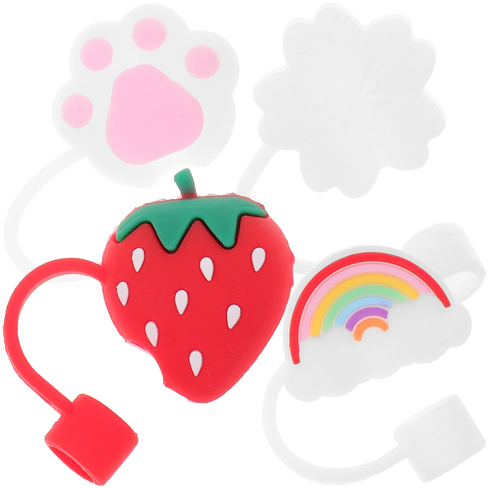 Straw Tips Drinking Cover Cap Silicone Plugs Reusable Covers Cute Caps Toppers Accessories Strawberry Funny Protector Tip Anti
Straw Tips Drinking Cover Cap Silicone Plugs Reusable Covers Cute Caps Toppers Accessories Strawberry Funny Protector Tip Anti