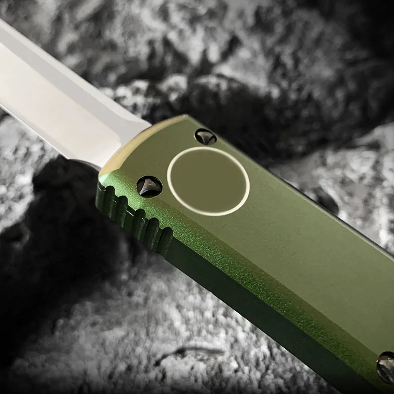 Нож MT Ultratech Series UT UTX OTF Ultra Tech боевой тактический Мультитул с зеленой ручкой для