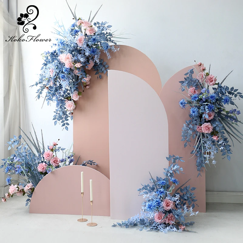 Koko Flower Blue Wedding Decoration Simulation Flower Row Birthday Party Background Decoration Window Stage Prop Flower
Koko Flower Blue Wedding Decoration Simulation Flower Row Birthday Party Background Decoration Window Stage Prop Flower