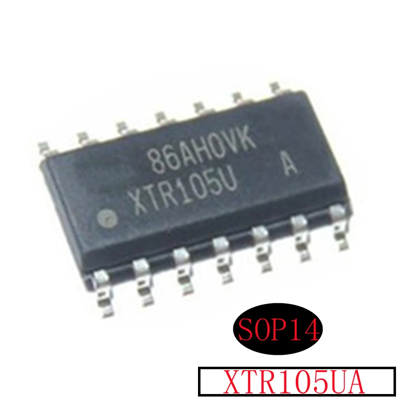 XTR105U brand new XTR105UA imported current transmission sensor ic chip patch SOP14 foot
XTR105U brand new XTR105UA imported current transmission sensor ic chip patch SOP14 foot