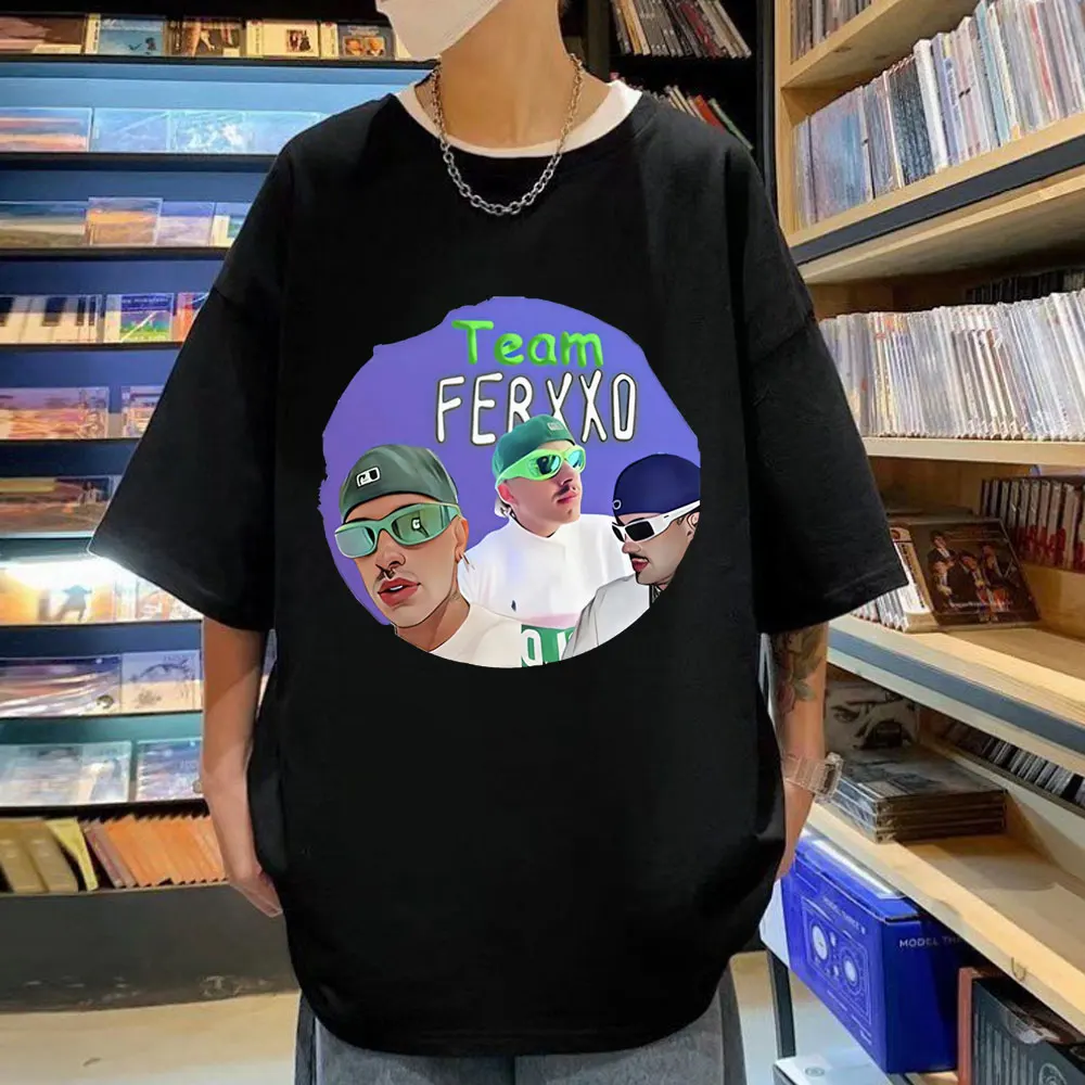 Feid Ferxxo Tour Print T Shirt Men Women Harajuku Fashion Loose T Shirts Summer Casual Hip Hop Short Sleeve T-shirts Streetwear
Feid Ferxxo Tour Print T Shirt Men Women Harajuku Fashion Loose T Shirts Summer Casual Hip Hop Short Sleeve T-shirts Streetwear