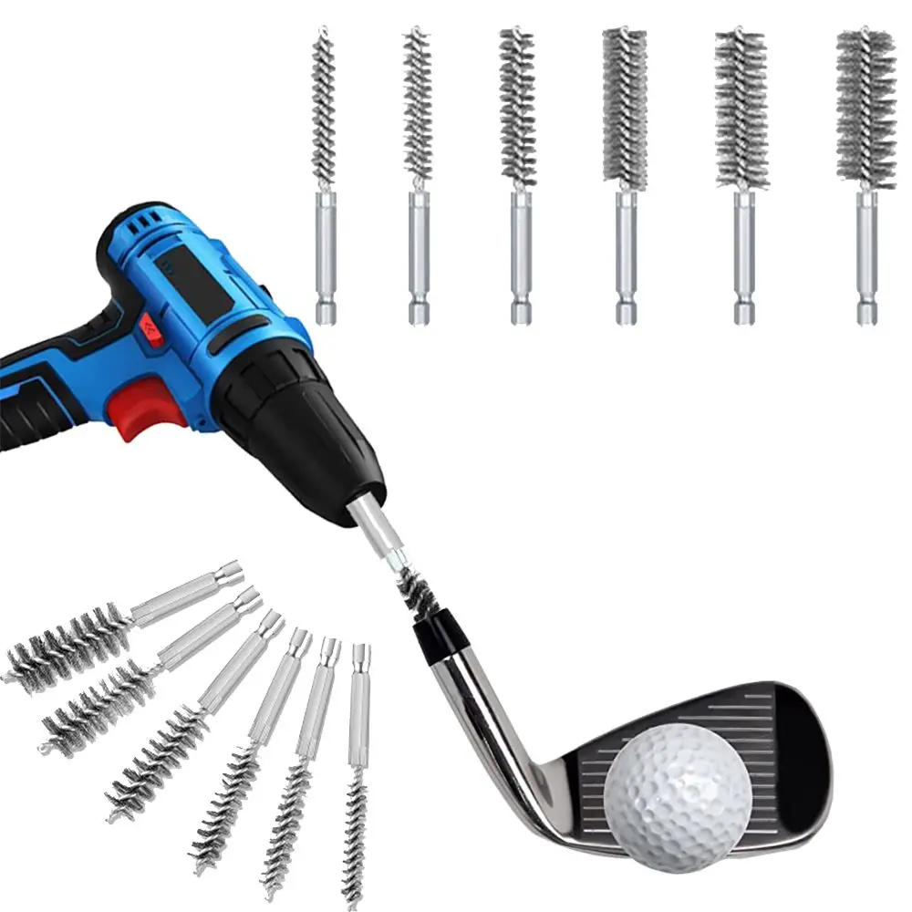 3 Pcs/Set Multifun Wire brush Home Golf Clubs Head Hosel Brush Hexagon Electric drill Cleaning tool
3 Pcs/Set Multifun Wire brush Home Golf Clubs Head Hosel Brush Hexagon Electric drill Cleaning tool