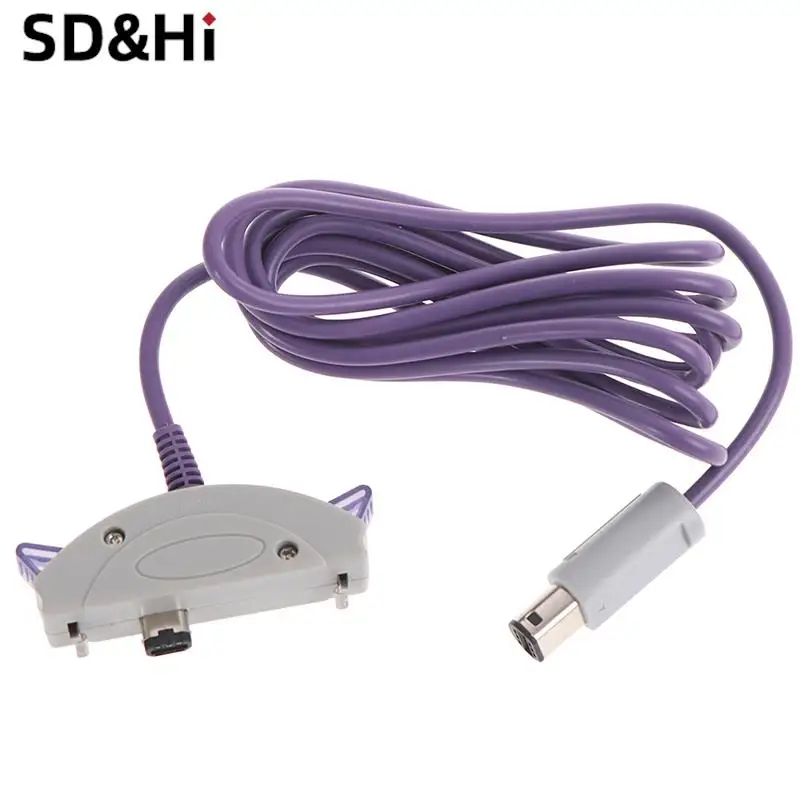 1PC 1.8M Game Link Cable Adapter For GC To For SP Exchange Data Cable NGC To GBA Pairing Line Game Console Line
1PC 1.8M Game Link Cable Adapter For GC To For SP Exchange Data Cable NGC To GBA Pairing Line Game Console Line