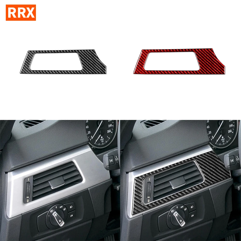 For BMW 3 Series E90 2006 2007 2008 Main Driver Air Outlet Tuyere Vent Cover Trim Real Carbon Fiber Sticker Car Accessories
For BMW 3 Series E90 2006 2007 2008 Main Driver Air Outlet Tuyere Vent Cover Trim Real Carbon Fiber Sticker Car Accessories