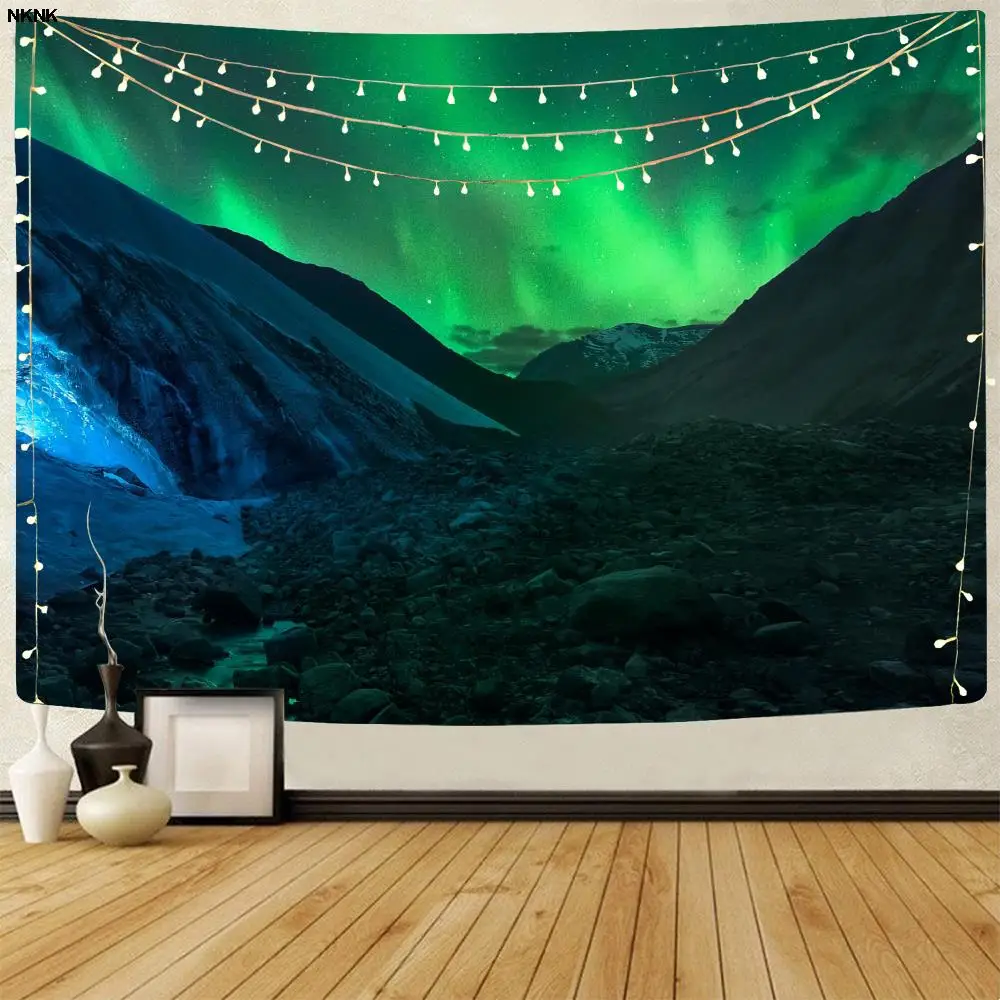 NKNK брендовый гобелен Aurora настенный гобелен Северное освещение ледяной 3D принт звезда тенты Мандала темные гобелены настенная Мандала
NKNK брендовый гобелен Aurora настенный гобелен Северное освещение ледяной 3D принт звезда тенты Мандала темные гобелены настенная Мандала