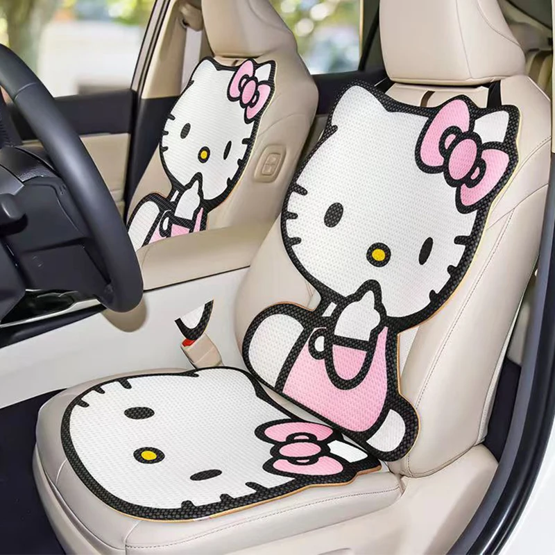 Hello Kitty Car Seat Cover Sanrio Cartoon Seat Protect Cushion Automobile Cushion Protector Pad Kawaii Car Accessories Gifts 
Hello Kitty Car Seat Cover Sanrio Cartoon Seat Protect Cushion Automobile Cushion Protector Pad Kawaii Car Accessories Gifts