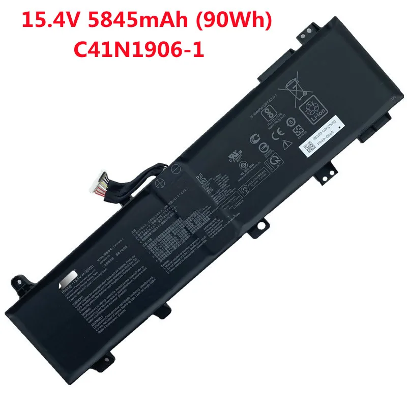 15,4 в 90 Втч Подлинная модель c41na6-1 Аккумулятор для ноутбука ASUS GX550LWS GX550LXS FA506IV FA506IU FA706IU FX506LU
15,4 в 90 Втч Подлинная модель c41na6-1 Аккумулятор для ноутбука ASUS GX550LWS GX550LXS FA506IV FA506IU FA706IU FX506LU