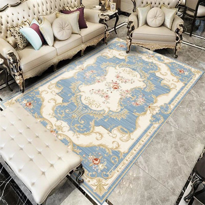 European Style Carpets for Living Room Washable Floor Mat Rugs for Bedroom Bedside Carpet Tatami Home Room Entrance Door Mats
European Style Carpets for Living Room Washable Floor Mat Rugs for Bedroom Bedside Carpet Tatami Home Room Entrance Door Mats