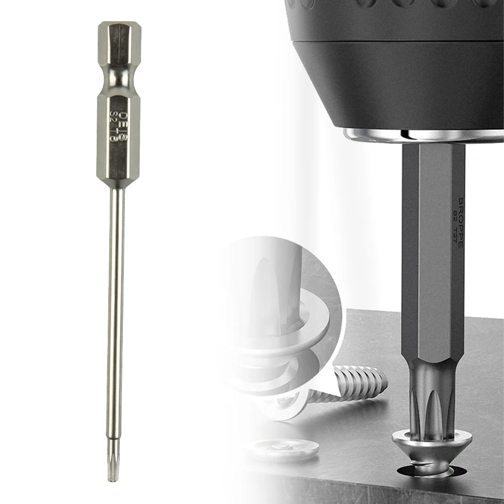 Accessories Household Workshop Equipment Screwdriver Hand Tools 75mm Alloy Steel Exact Screw Unscrew Hex Shank Hollow Torx Bit
Accessories Household Workshop Equipment Screwdriver Hand Tools 75mm Alloy Steel Exact Screw Unscrew Hex Shank Hollow Torx Bit
