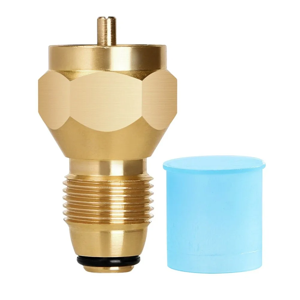 Propane Refill Adapter Lp Gas 1 LB Cylinder Tank Couple Heater 100% Brass Outdoor Camping Stove Furnace Connector Cylinder
Propane Refill Adapter Lp Gas 1 LB Cylinder Tank Couple Heater 100% Brass Outdoor Camping Stove Furnace Connector Cylinder