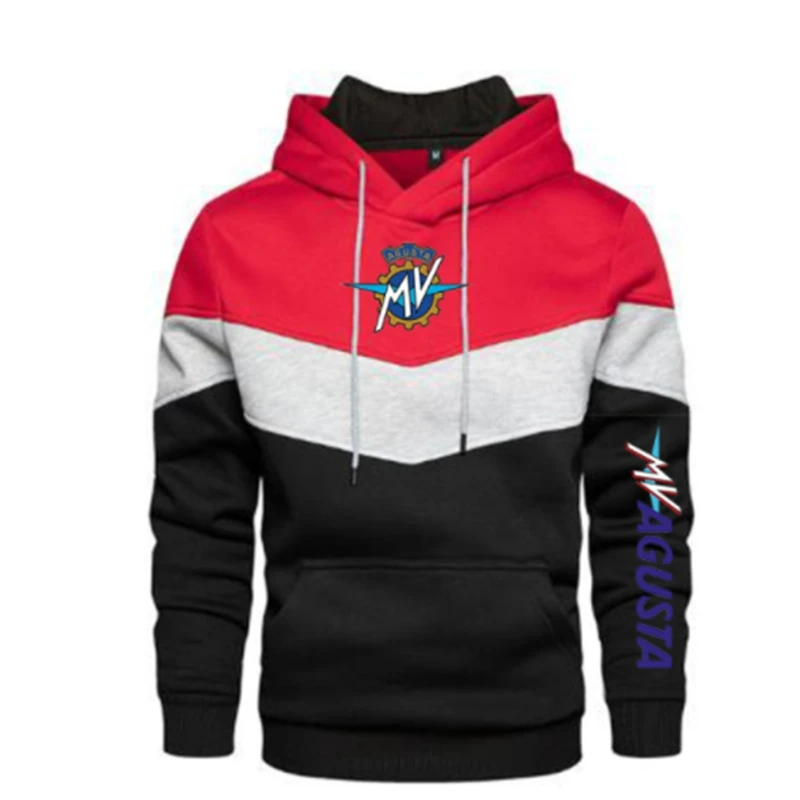 NEW Men's Autumn Spring Hooded MV AGUSTA Color Fashion Sweatshirt Long Sleeve Ccasual Hoodies Sports Patchwork Sweatshirts
NEW Men's Autumn Spring Hooded MV AGUSTA Color Fashion Sweatshirt Long Sleeve Ccasual Hoodies Sports Patchwork Sweatshirts