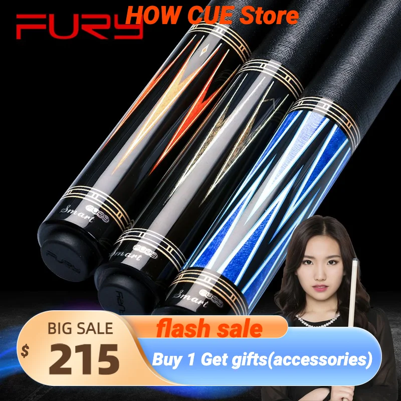 FURY Biiliard CL 4-6 Pool Cue Stick Kit 13mm Tiger Tip Professional Maple HTO Shaft with Case 3 Colors Billar Inlay Tecnologia
FURY Biiliard CL 4-6 Pool Cue Stick Kit 13mm Tiger Tip Professional Maple HTO Shaft with Case 3 Colors Billar Inlay Tecnologia