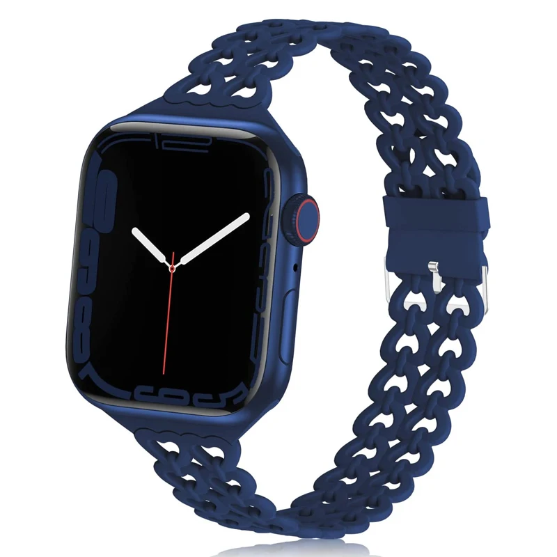 Ремешок силиконовый для apple watch band 44 мм 40 мм 45 мм 41 мм 44 мм, Воздухопроницаемый браслет для наручных часов 20 мм, iWatch 3 4 5 se 6 7
Ремешок силиконовый для apple watch band 44 мм 40 мм 45 мм 41 мм 44 мм, Воздухопроницаемый браслет для наручных часов 20 мм, iWatch 3 4 5 se 6 7