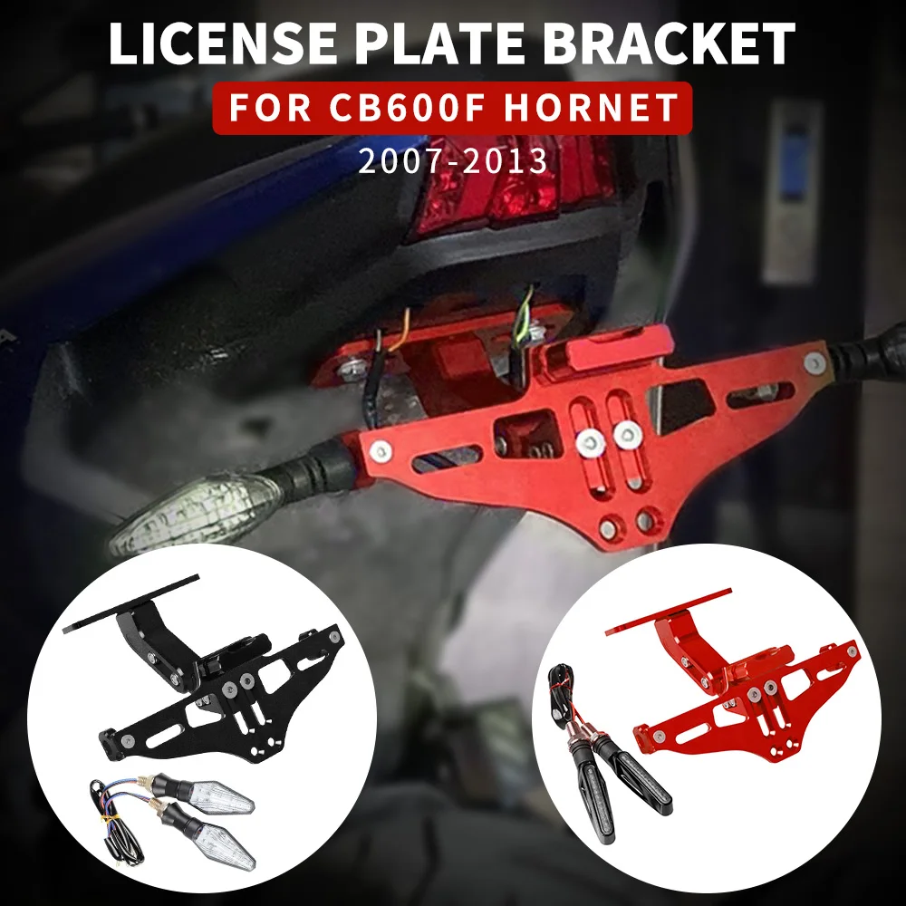 Motorcycle License Plate Bracket Licence Plate Holder Frame Number Plate For Honda CB600F CB650F Hornet 2007 2009 2011 2012 2013
Motorcycle License Plate Bracket Licence Plate Holder Frame Number Plate For Honda CB600F CB650F Hornet 2007 2009 2011 2012 2013