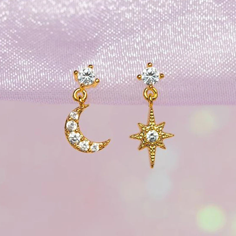 Egir Jewelry Copper Gold-plated Moon Earrings Kawaii Aesthetic Harajuku Korean Fashion Star Earrings for Women Y2K Accessories
Egir Jewelry Copper Gold-plated Moon Earrings Kawaii Aesthetic Harajuku Korean Fashion Star Earrings for Women Y2K Accessories