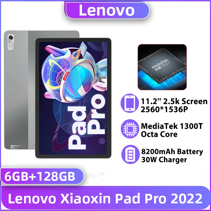 Глобальная прошивка Lenovo Xiaoxin Pad Pro 2022 MediaTek 1300T 6 ГБ 128 ГБ ROM 11,2 дюймов OLED 120 Гц экран 8200 мАч 30 Вт Зарядное устройство для ПК планшета
Глобальная прошивка Lenovo Xiaoxin Pad Pro 2022 MediaTek 1300T 6 ГБ 128 ГБ ROM 11,2 дюймов OLED 120 Гц экран 8200 мАч 30 Вт Зарядное устройство для ПК планшета
