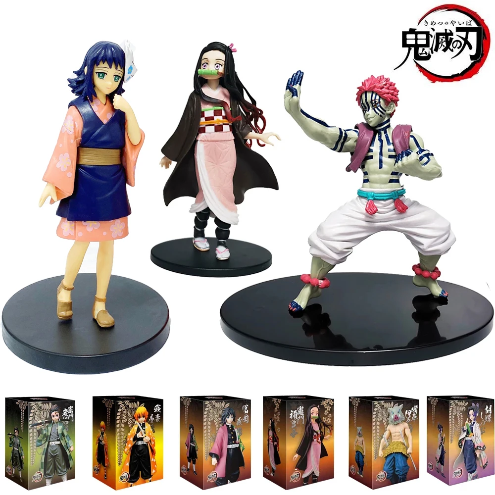 Anime 16CM Demon Slayer Kimetsu no Yaiba figure Kamado Tanjirou Action Figure Agatsuma Zenitsu Nezuko Warrior PVC Model Toys
Anime 16CM Demon Slayer Kimetsu no Yaiba figure Kamado Tanjirou Action Figure Agatsuma Zenitsu Nezuko Warrior PVC Model Toys