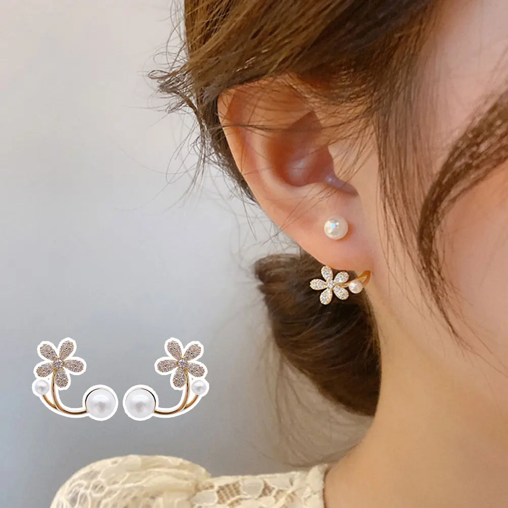 Hot fashion Flower pearl nail long Tassel Earrings female Pearl Pendant Earrings personality
Hot fashion Flower pearl nail long Tassel Earrings female Pearl Pendant Earrings personality