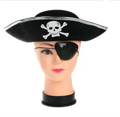 Pirate hat and eye mask silver color child Boy Boy ergonomic design practical products
Pirate hat and eye mask silver color child Boy Boy ergonomic design practical products