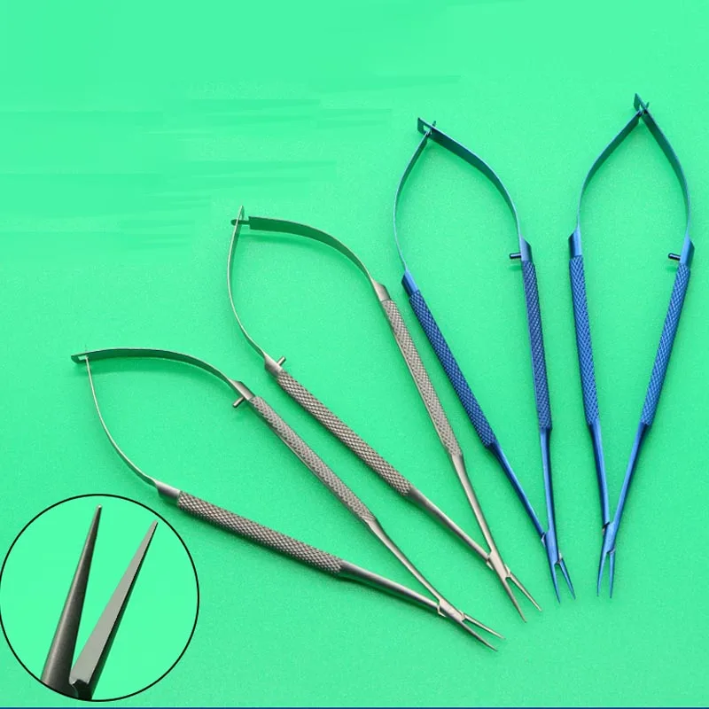 Ophthalmic micro instruments 12cm-18cm surgical micro needle holders needle holders surgical needle clamps
Ophthalmic micro instruments 12cm-18cm surgical micro needle holders needle holders surgical needle clamps