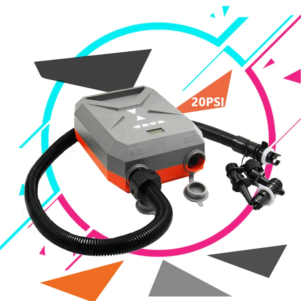 12 Volt 20PSI Electric Air Pump Inflatable Portable Vehicle Booster High Pressure Pump For Airbed Paddle Board Accessories
12 Volt 20PSI Electric Air Pump Inflatable Portable Vehicle Booster High Pressure Pump For Airbed Paddle Board Accessories
