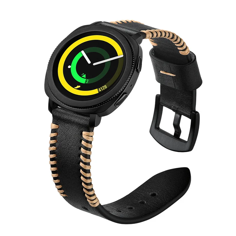 20mm or 22mm Handmade line Genuine Leather watch band straps for Samsung Gear S3 S2 Classic Sport huawei watch 2 Pro Fhx-by
20mm or 22mm Handmade line Genuine Leather watch band straps for Samsung Gear S3 S2 Classic Sport huawei watch 2 Pro Fhx-by