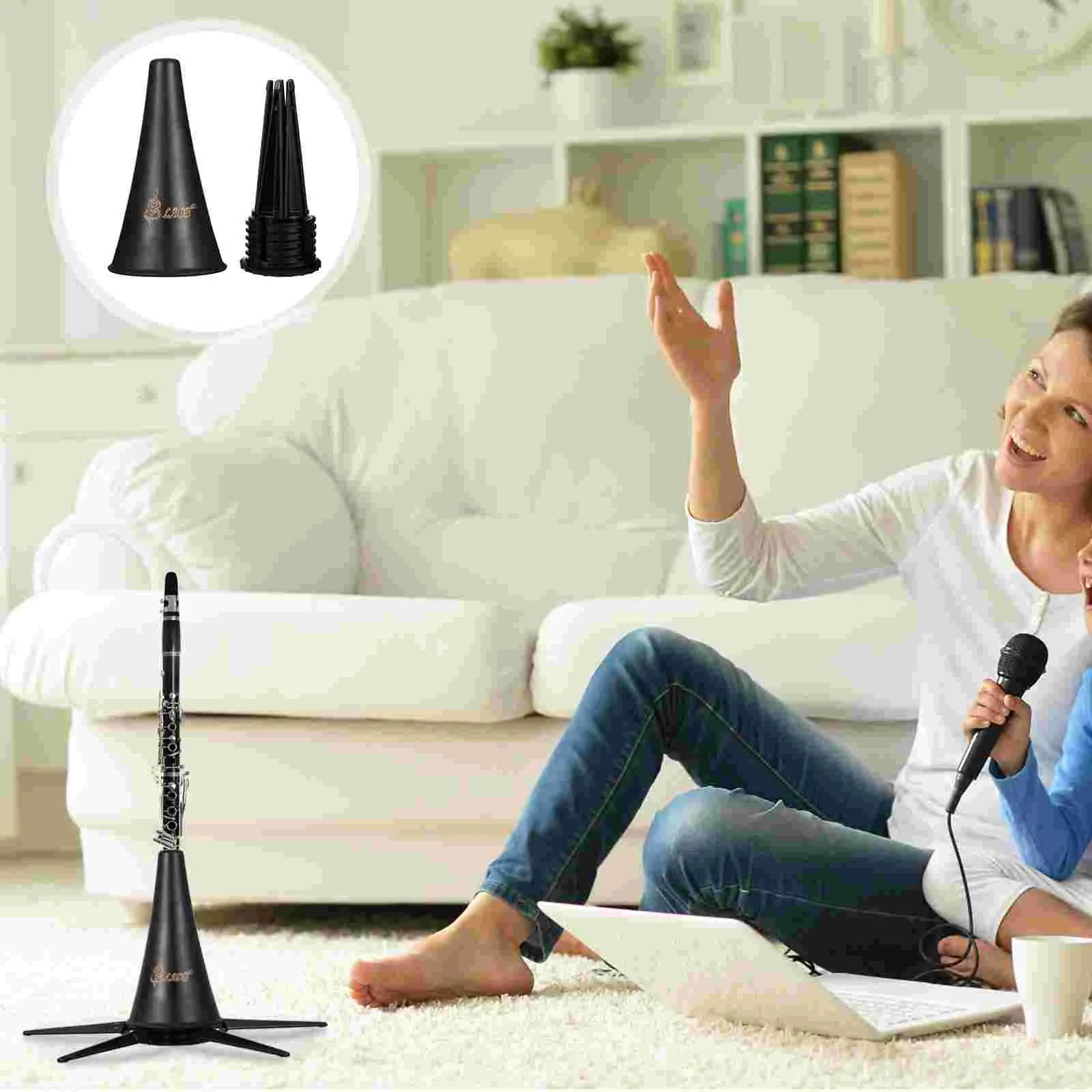 1PC Detachable Saxophone Holder Portable Musical Instrument Stand Oboe Holder Stand Clarinet Accessories
1PC Detachable Saxophone Holder Portable Musical Instrument Stand Oboe Holder Stand Clarinet Accessories