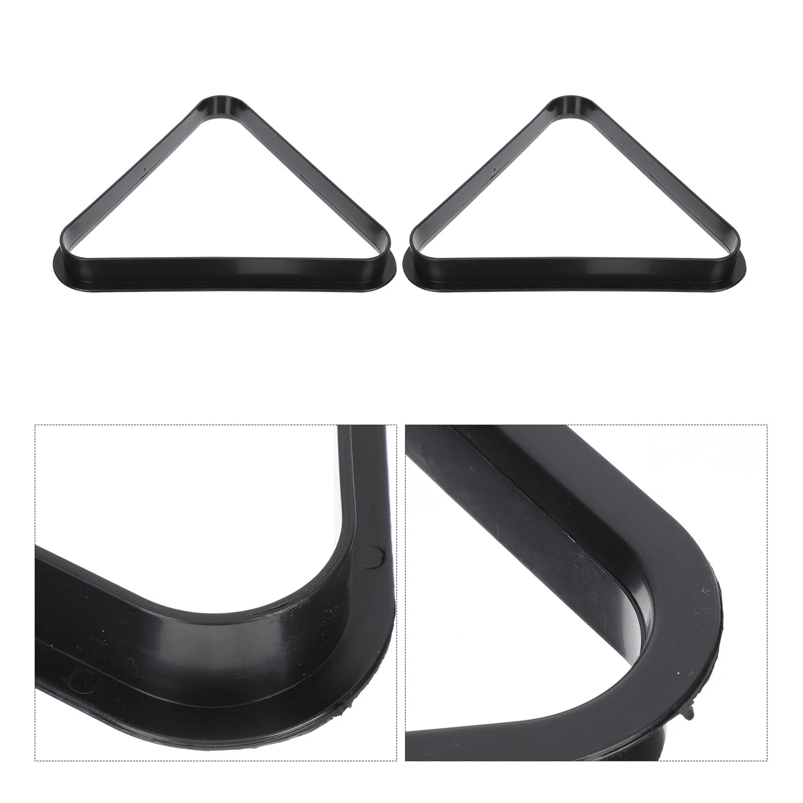 2 Pcs Plastic Pool Triangle Rack Shelf Bracket Billiards Accessory Vintage Frames Supplies
2 Pcs Plastic Pool Triangle Rack Shelf Bracket Billiards Accessory Vintage Frames Supplies