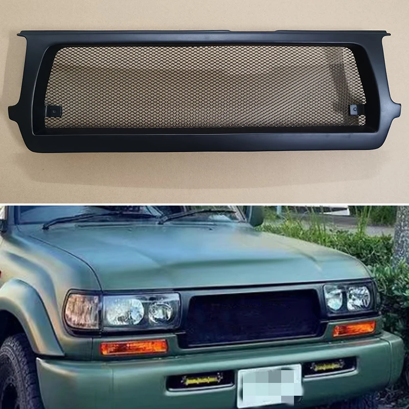 Toyota Land Cruiser Prado LC80 FJ80 FZ 1991-1997 Racing Grille Front Bumper Grill Body Kit Accessories 
Toyota Land Cruiser Prado LC80 FJ80 FZ 1991-1997 Racing Grille Front Bumper Grill Body Kit Accessories