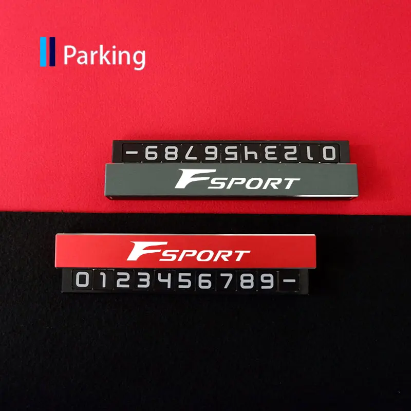 Hidden Car Styling Parking Number Card For Lexus F Sport Stop Card For LEXUS RX300 RX330 RX350 IS250 LX570 Is200 Is300 Ls400
Hidden Car Styling Parking Number Card For Lexus F Sport Stop Card For LEXUS RX300 RX330 RX350 IS250 LX570 Is200 Is300 Ls400