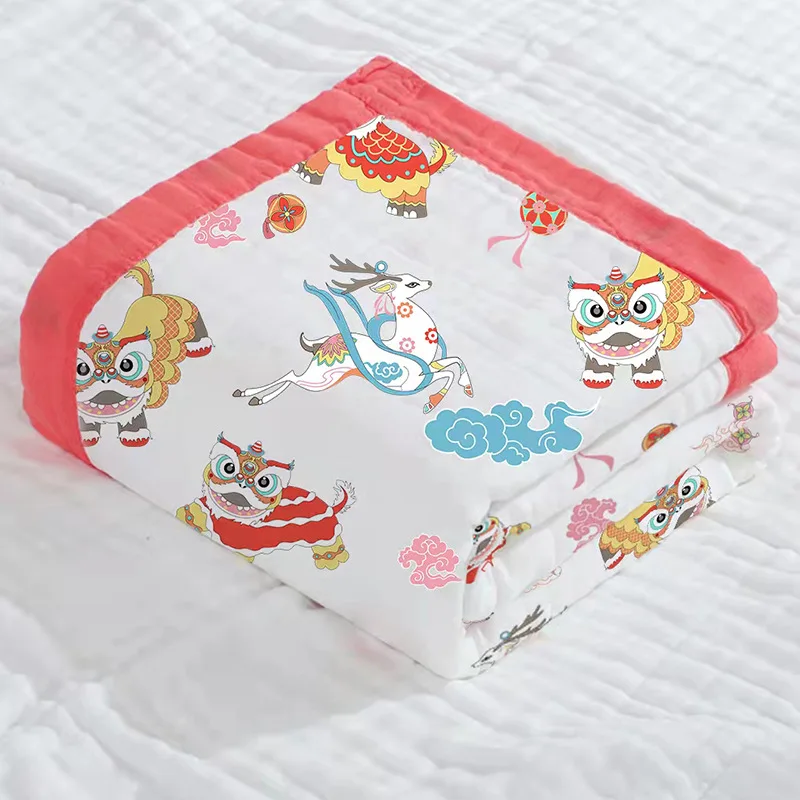 Kangobaby # My Soft Life # осенне-зимнее 6-слойное муслиновое Пеленальное Одеяло для новорожденных, детское одеяло, покрывало для коляски 
Kangobaby # My Soft Life # осенне-зимнее 6-слойное муслиновое Пеленальное Одеяло для новорожденных, детское одеяло, покрывало для коляски