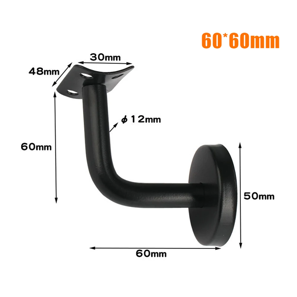 Black Stair Handrail Bracket Bannister Wall Support Hand Rail Stainless Steel Balustrade Strong Stairs Accessories
Black Stair Handrail Bracket Bannister Wall Support Hand Rail Stainless Steel Balustrade Strong Stairs Accessories