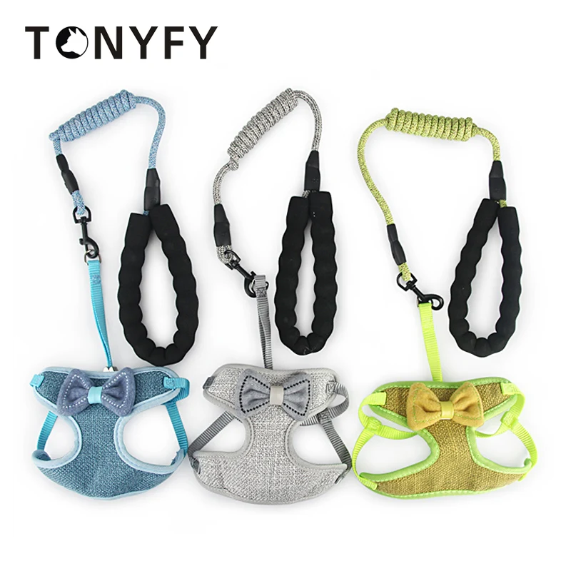 Pet Cute Bow Cat Harness with Leashes Safety Adjustable Soft Breathable Cats Leashes Walk Chest Strap Vest Cat Collars Supplies
Pet Cute Bow Cat Harness with Leashes Safety Adjustable Soft Breathable Cats Leashes Walk Chest Strap Vest Cat Collars Supplies